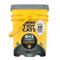 Tidy Cats Purina Tidy Cats Clumping Cat Litter, 4-in-1 Strength Multi Cat Litter