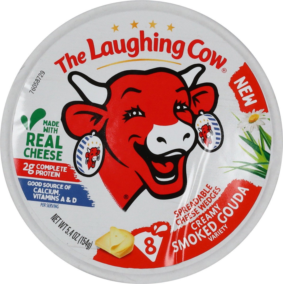 slide 9 of 15, Laughing Cow Smoked Gouda - 5.4 OZ, 5.4 oz