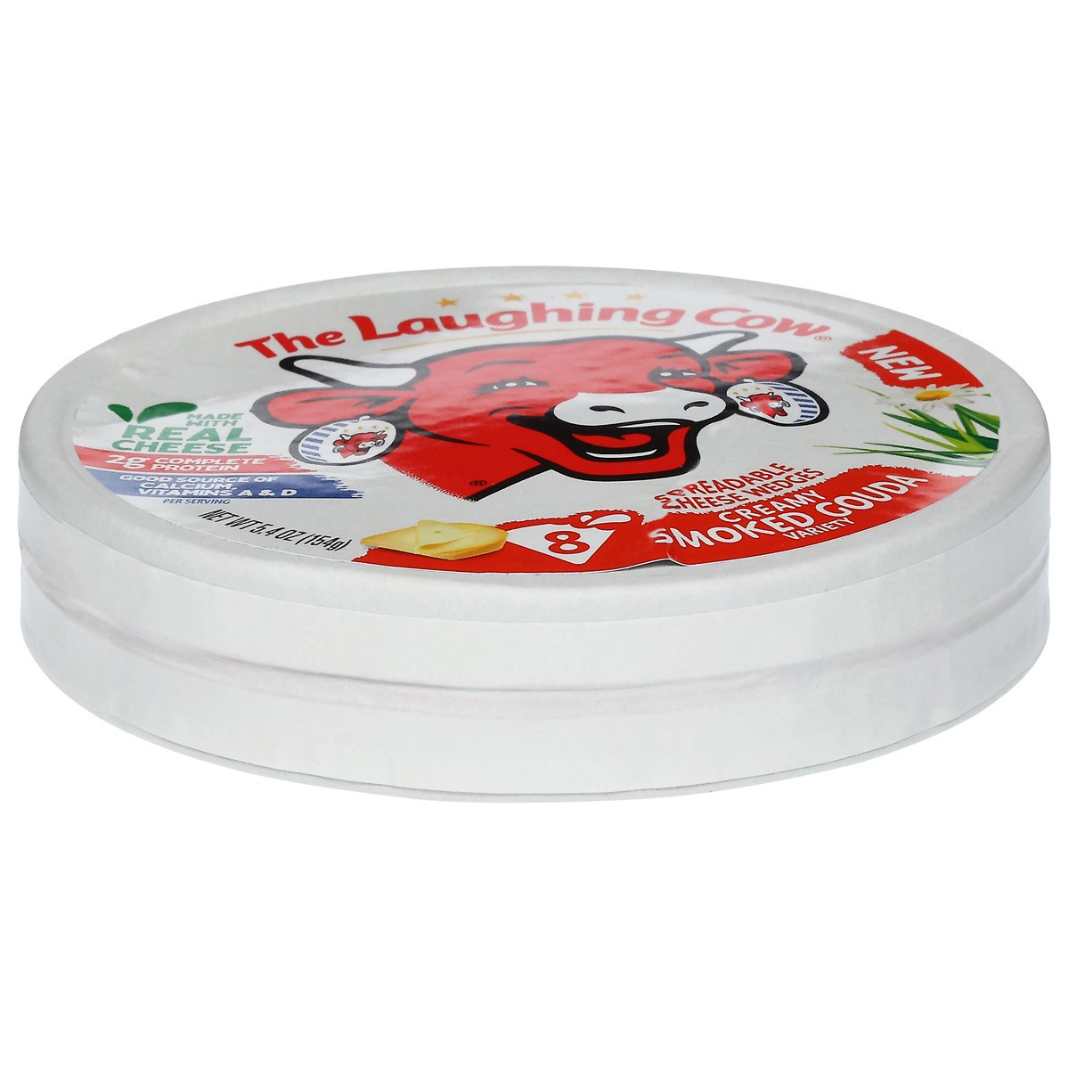 slide 2 of 15, Laughing Cow Smoked Gouda - 5.4 OZ, 5.4 oz