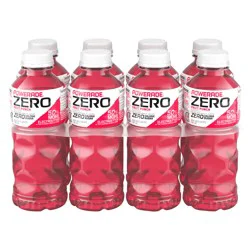 POWERADE Zero Fruit Punch Bottles- 8 ct