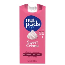 nutpods Sweet Crème Non Dairy Coffee Creamer made with Almonds and Coconuts 11.2 oz