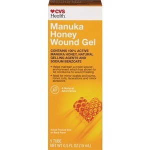 slide 1 of 1, CVS Health Manuka Honey Wound Gel, 0.5 oz
