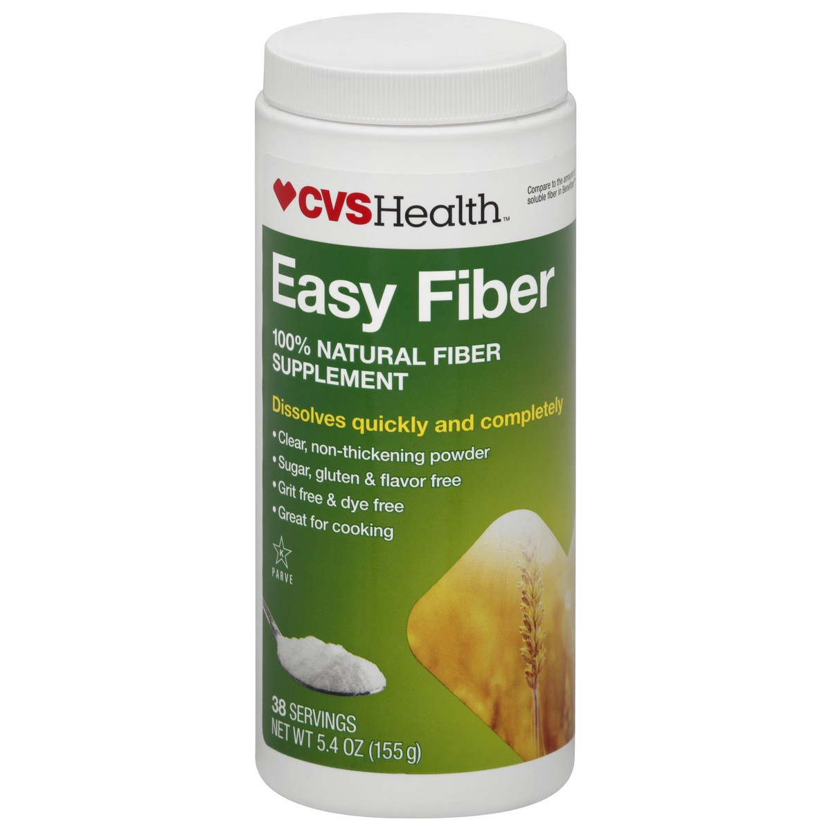 slide 3 of 10, CVS Health Easy Fiber, 38 Servings, 1 ct