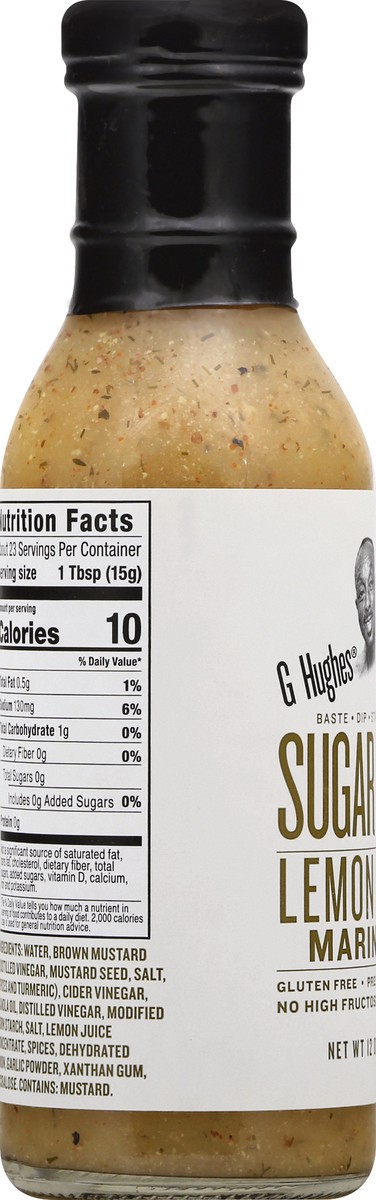 slide 3 of 13, G Hughes Sugar Free Lemon Herb Marinade 12 oz, 12 oz