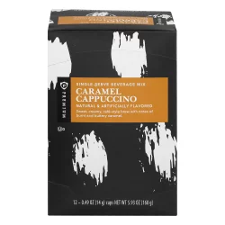 Publix Premium Single-Serve Caramel Cappuccino Beverage Mix - 12 ct