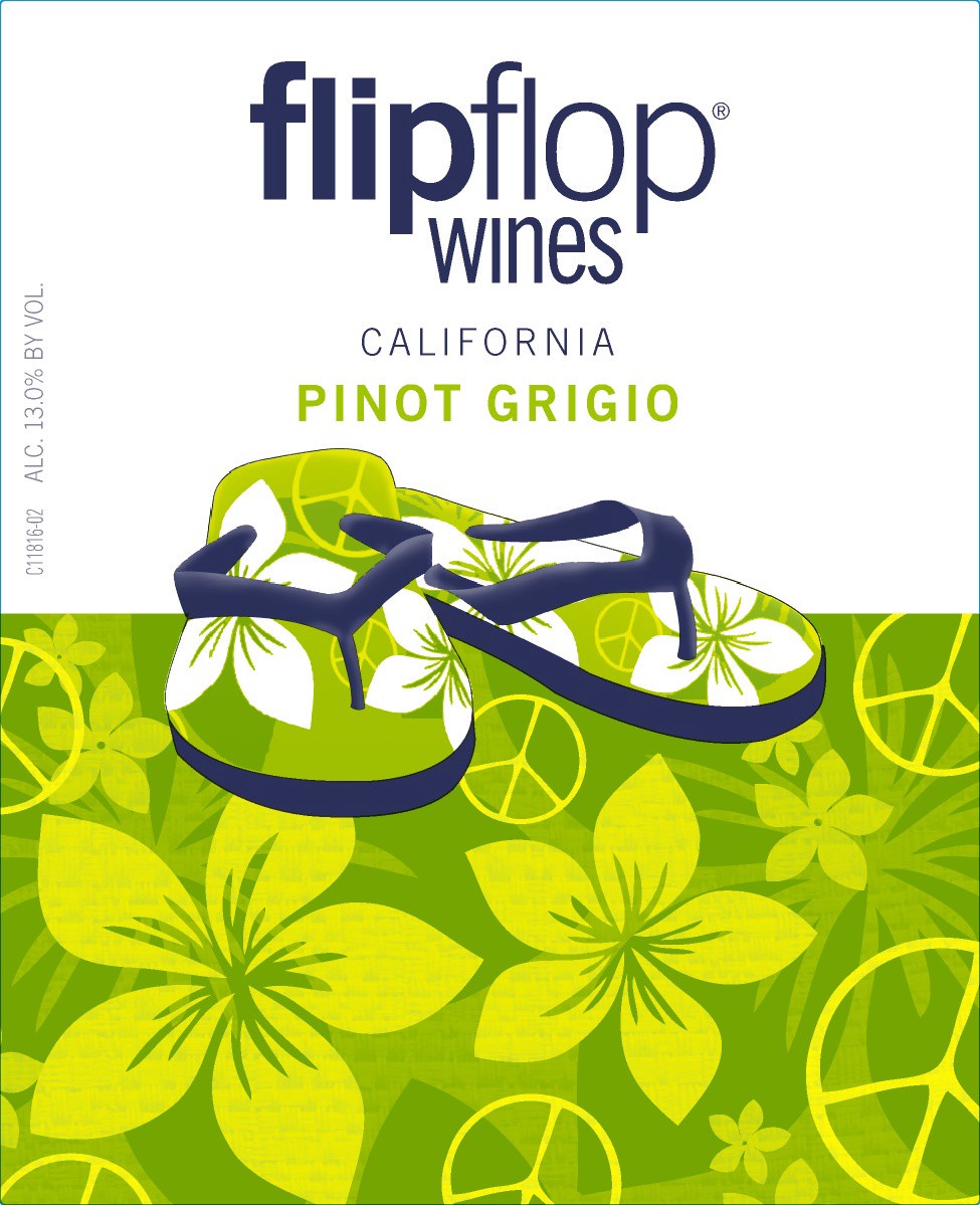 slide 2 of 3, flipflop Pinot Grigio 750 ml, 750 ml