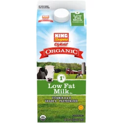 King Soopers City Market Organic 1% Low Fat Milk