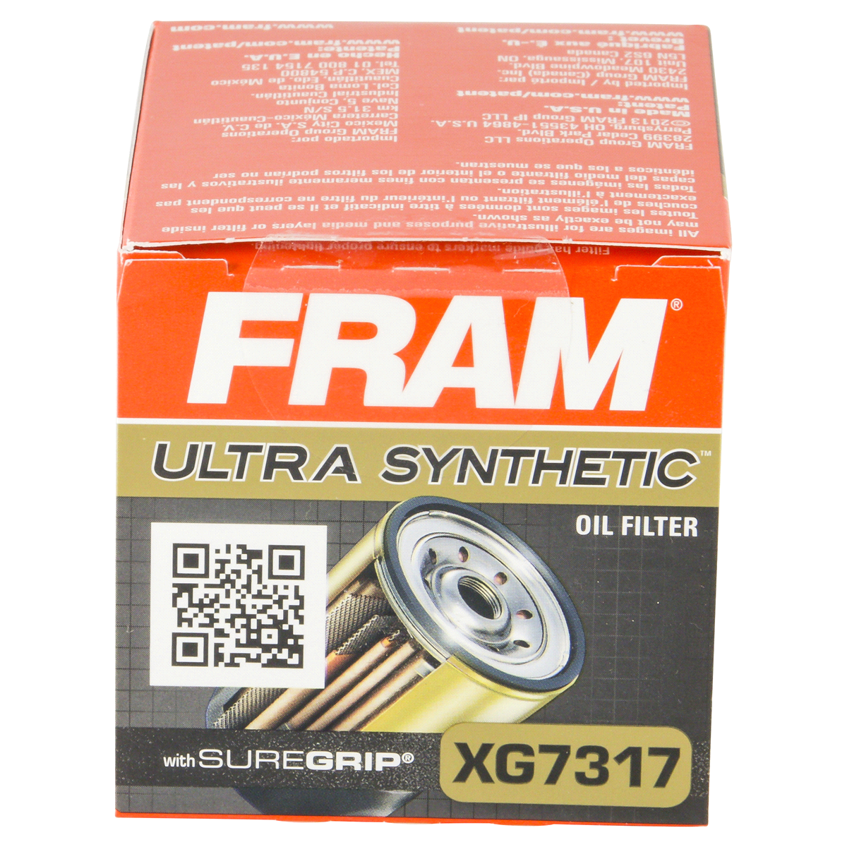 slide 5 of 6, Fram Ultra Oil Filter XG7317, 1 ct