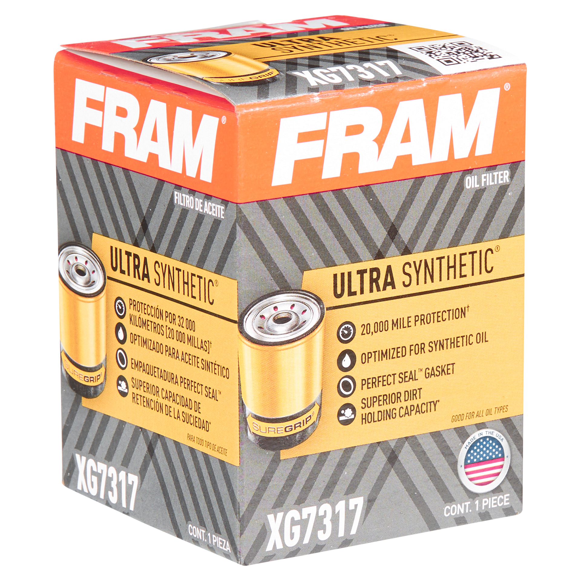 slide 5 of 29, Fram Ultra Oil Filter Xg7317, 1 ct