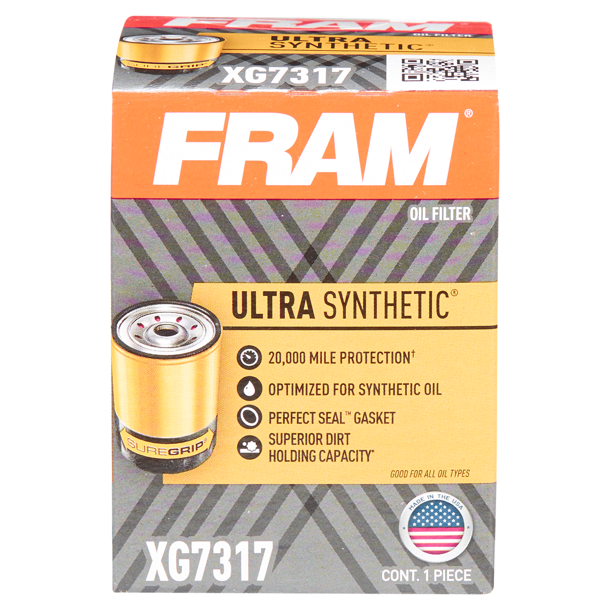 slide 1 of 29, Fram Ultra Oil Filter Xg7317, 1 ct