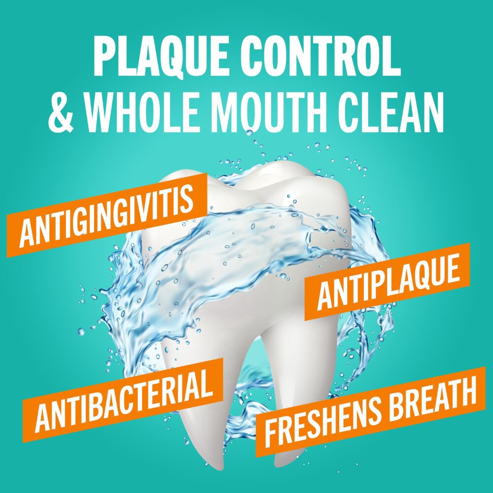 slide 4 of 6, TheraBreath Plaque Control Pre-Brush Oral Rinse, Refreshing Mint, 16 fl oz, 16 fl oz