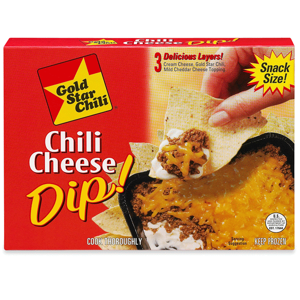 slide 1 of 1, Gold Star Chili Cheese Dip, 10 oz