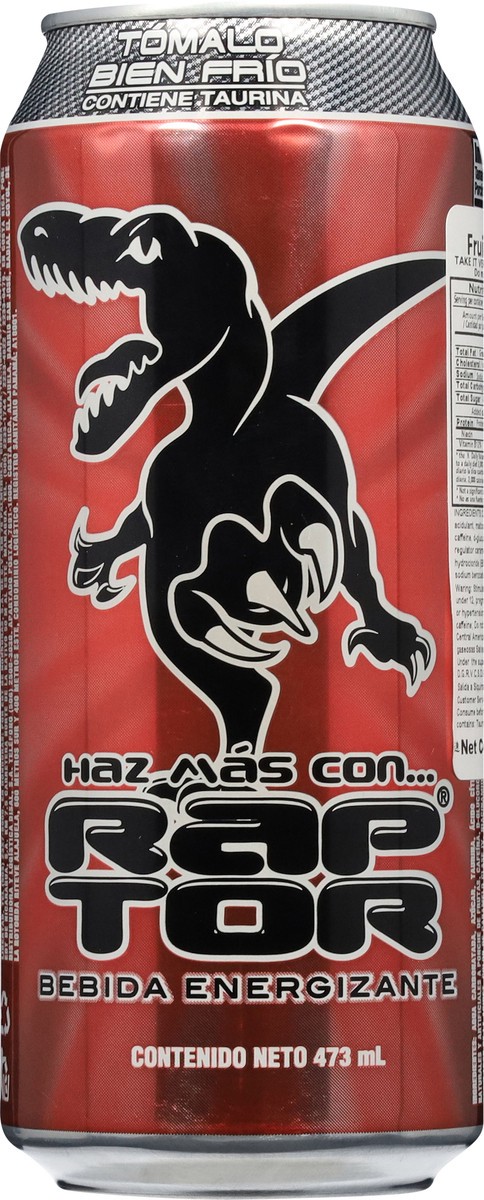 slide 5 of 15, Raptor Fruit Punch Drink 16 fl oz, 16 fl oz