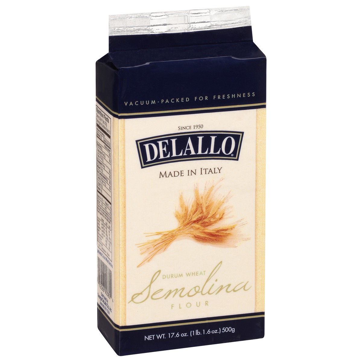 slide 2 of 10, DeLallo Flour Semolina Durum Wheat, 17.6 oz