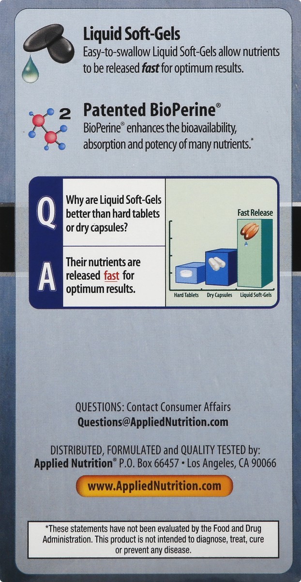 slide 4 of 9, Libido-Max Fast-Acting Liquid Soft-Gels Male Enhancement 75 ea, 75 ct