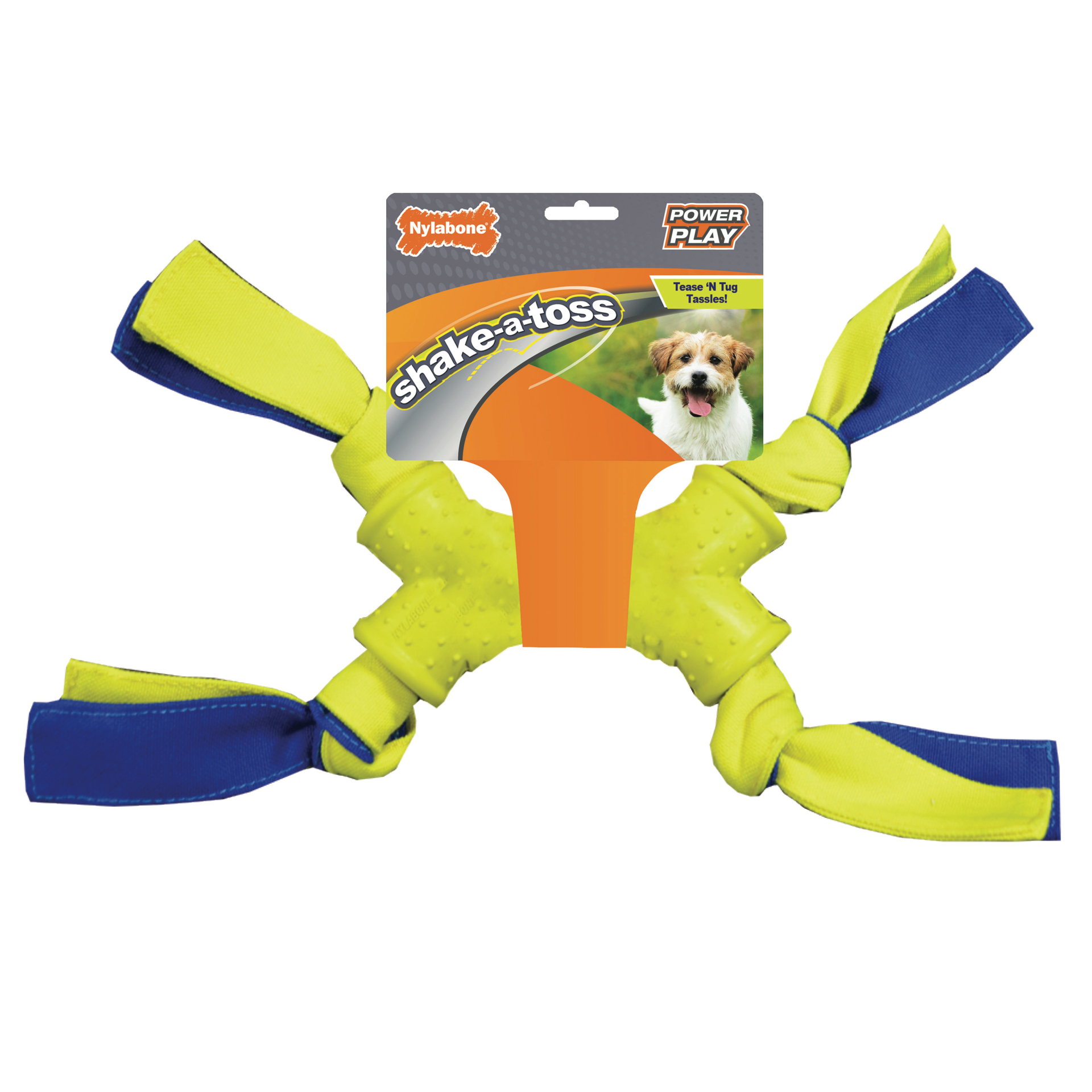 slide 1 of 10, Nylabone Power Play Interactive Dog Toy Shake-a-Toss Small/Regular - Up to 25 Ibs.(1 Count), SM