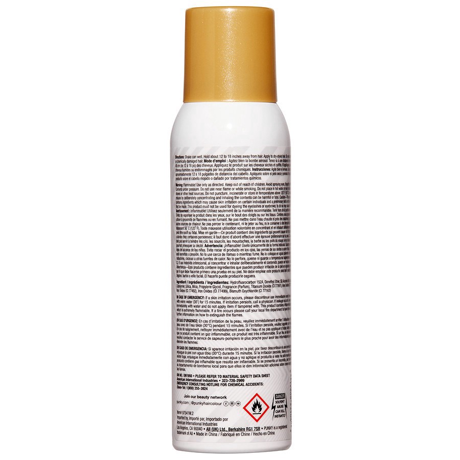 slide 2 of 3, Jerome Russell Highlight Spray, Temporary, Natural Blonde, 3.5 oz