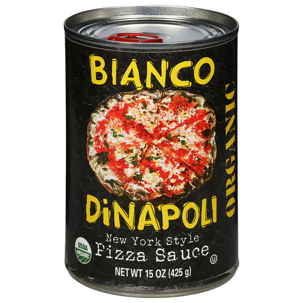 slide 1 of 1, Bianco Dinapoli New York Style Pizza Sauce, 15 oz