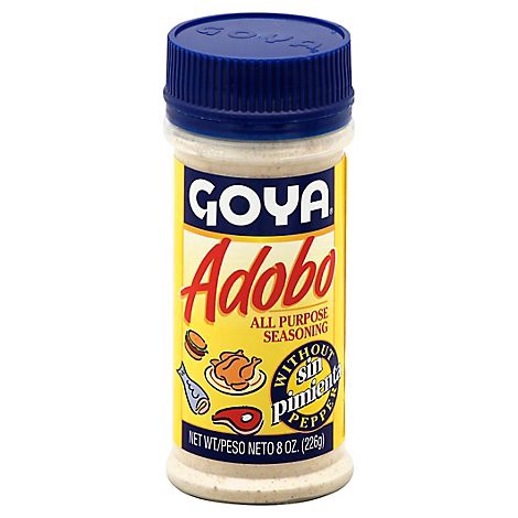 slide 1 of 1, Goya Seasoning All Purpose Adobo Without Pepper Jar- 8 oz, 8 oz