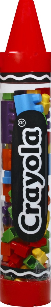 slide 6 of 6, Crayola 70Pc Blocks In 35" Tube, 35 in