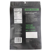 slide 5 of 5, Pop Daddy Seasoned Pretzels - Dill Pickle, 7.5 oz