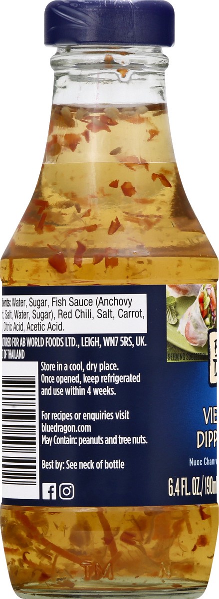 slide 9 of 13, Blue Dragon Vietnamese Dipping Sauce, 6.4 oz