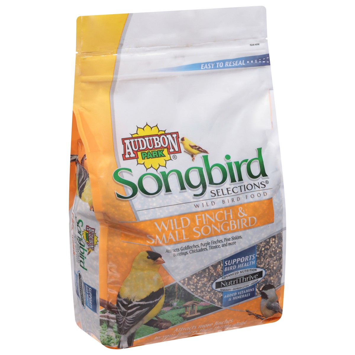 slide 3 of 9, Audubon Park Songbird Selection Wild Finch & Small Songbird Bird Food 4 lb, 4 lb