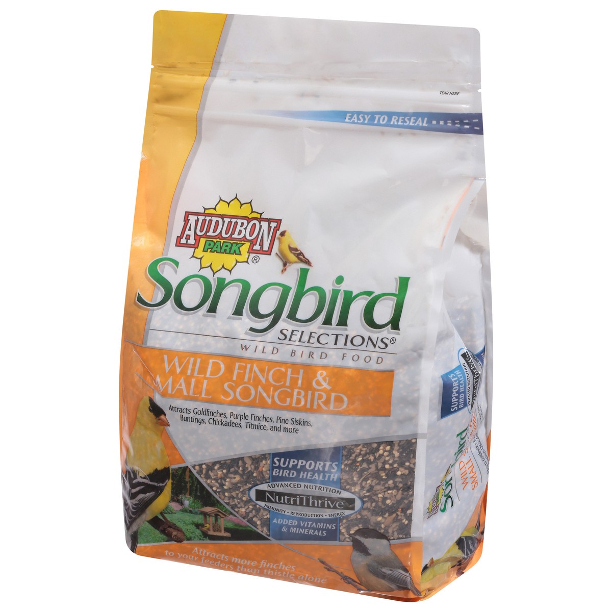 slide 7 of 9, Audubon Park Songbird Selection Wild Finch & Small Songbird Bird Food 4 lb, 4 lb