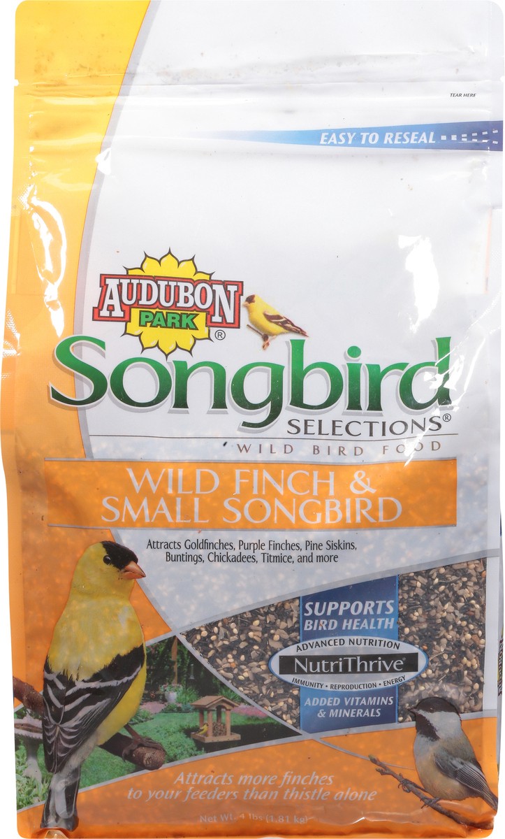slide 8 of 9, Audubon Park Songbird Selection Wild Finch & Small Songbird Bird Food 4 lb, 4 lb