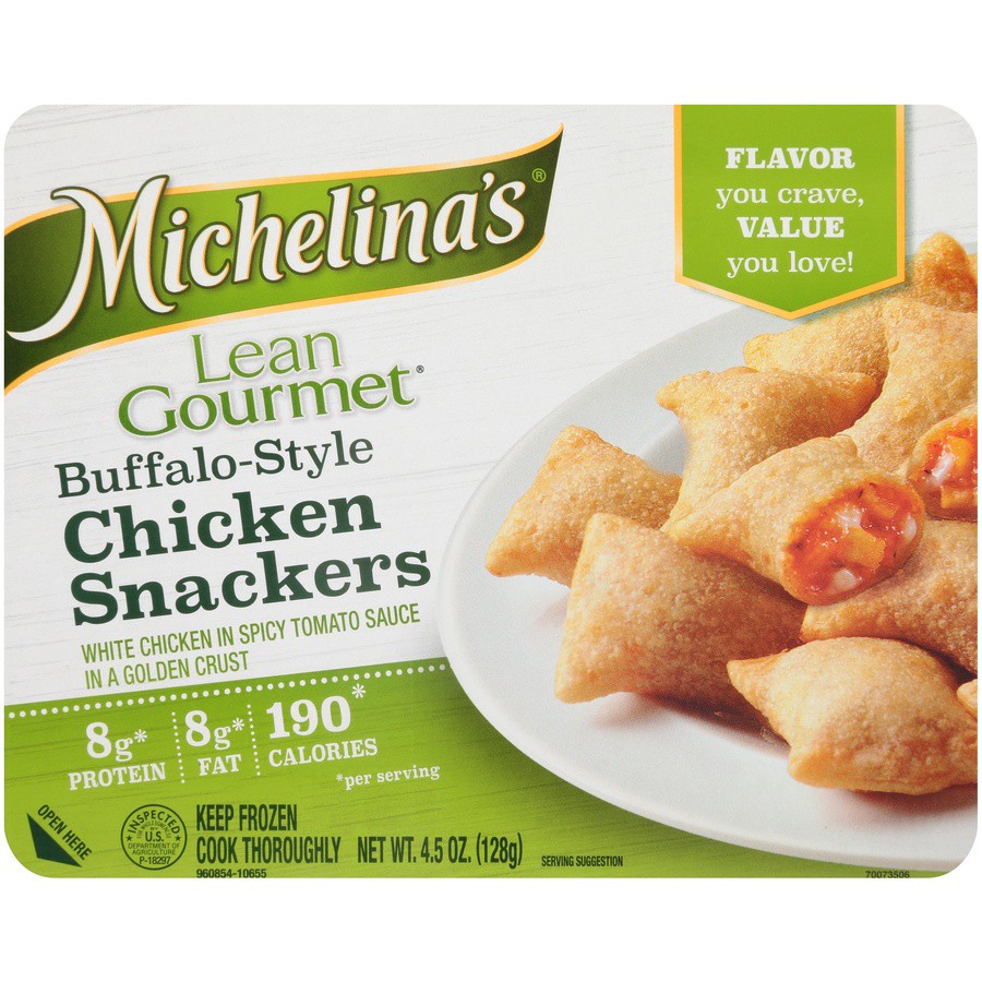 slide 1 of 6, Michelina's Chicken Snackers, 4.5 oz