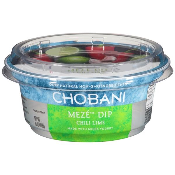 slide 1 of 1, Chobani Meze - Chili Lime Greek Yogurt Dip, 10 oz