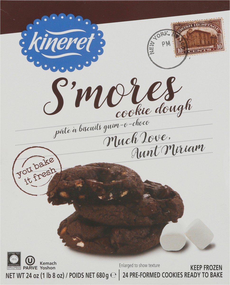 slide 3 of 9, Kineret S'Mores Cookie Dough, 24 ct
