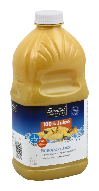 slide 1 of 1, Essential Everyday Pineapple Juice - 64 ct, 64 ct