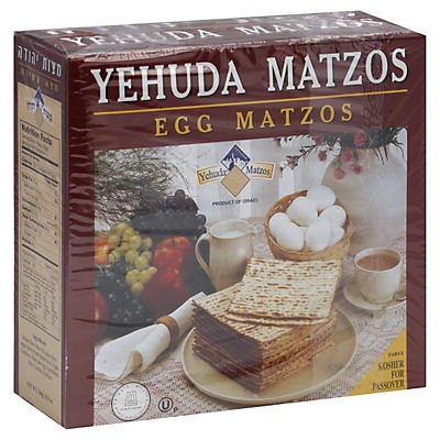 slide 1 of 1, Yehuda Matzos Egg Matzos, 10.5 oz