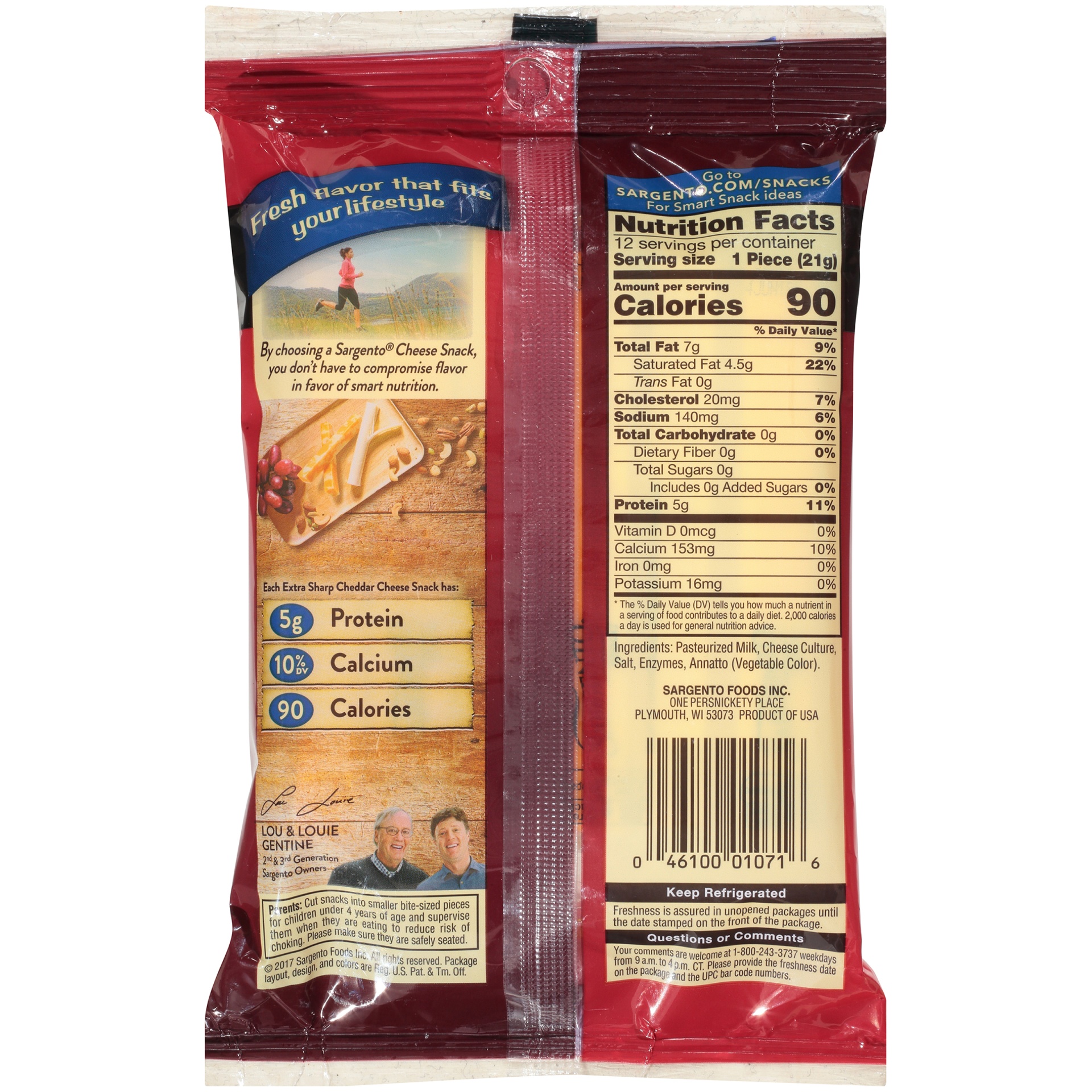 Sargento Snacks Extra Sharp Cheddar Cheese Sticks Shipt