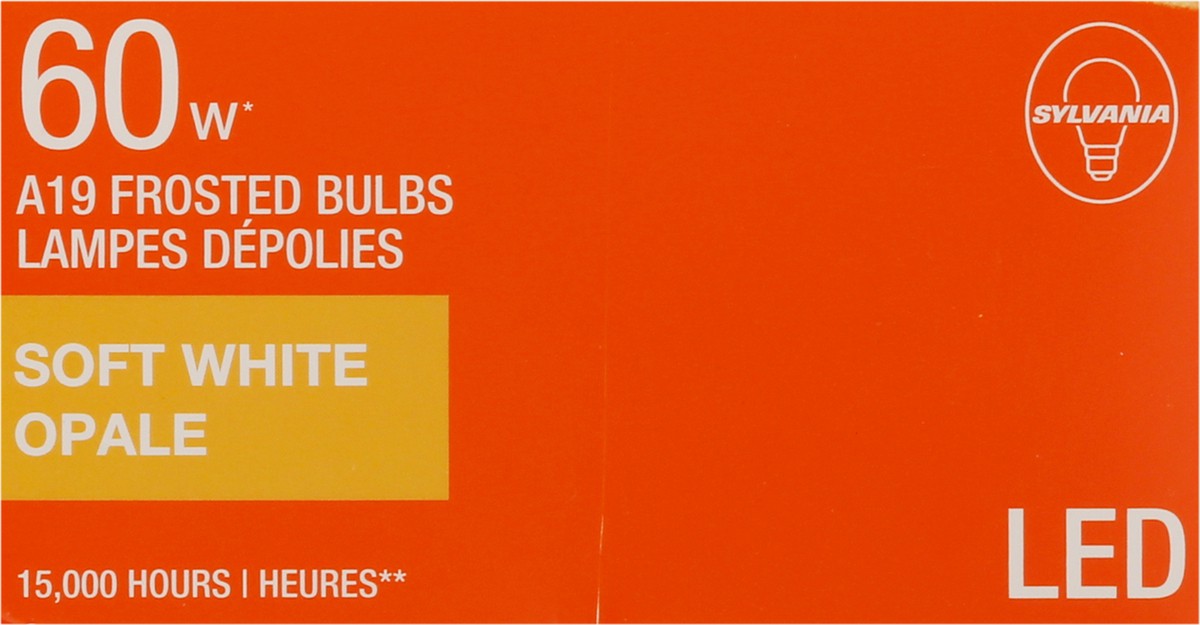 slide 9 of 9, Sylvania 40 Watt White Dimmable, 4 ct