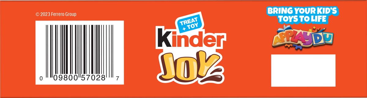 slide 3 of 7, Kinder Joy Treat + Toy Chocolate Eggs ea - 6 ct, 6 ct