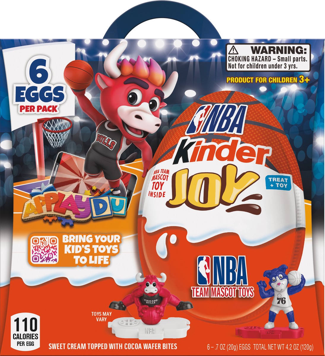 slide 6 of 7, Kinder Joy Treat + Toy Chocolate Eggs ea - 6 ct, 6 ct