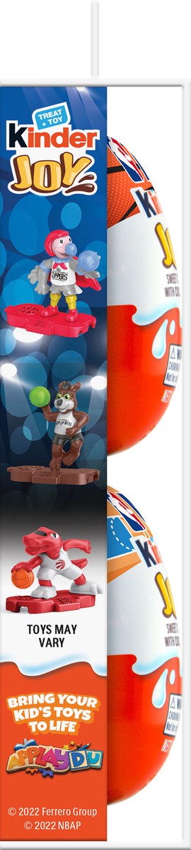 slide 4 of 7, Kinder Joy Treat + Toy Chocolate Eggs ea - 6 ct, 6 ct