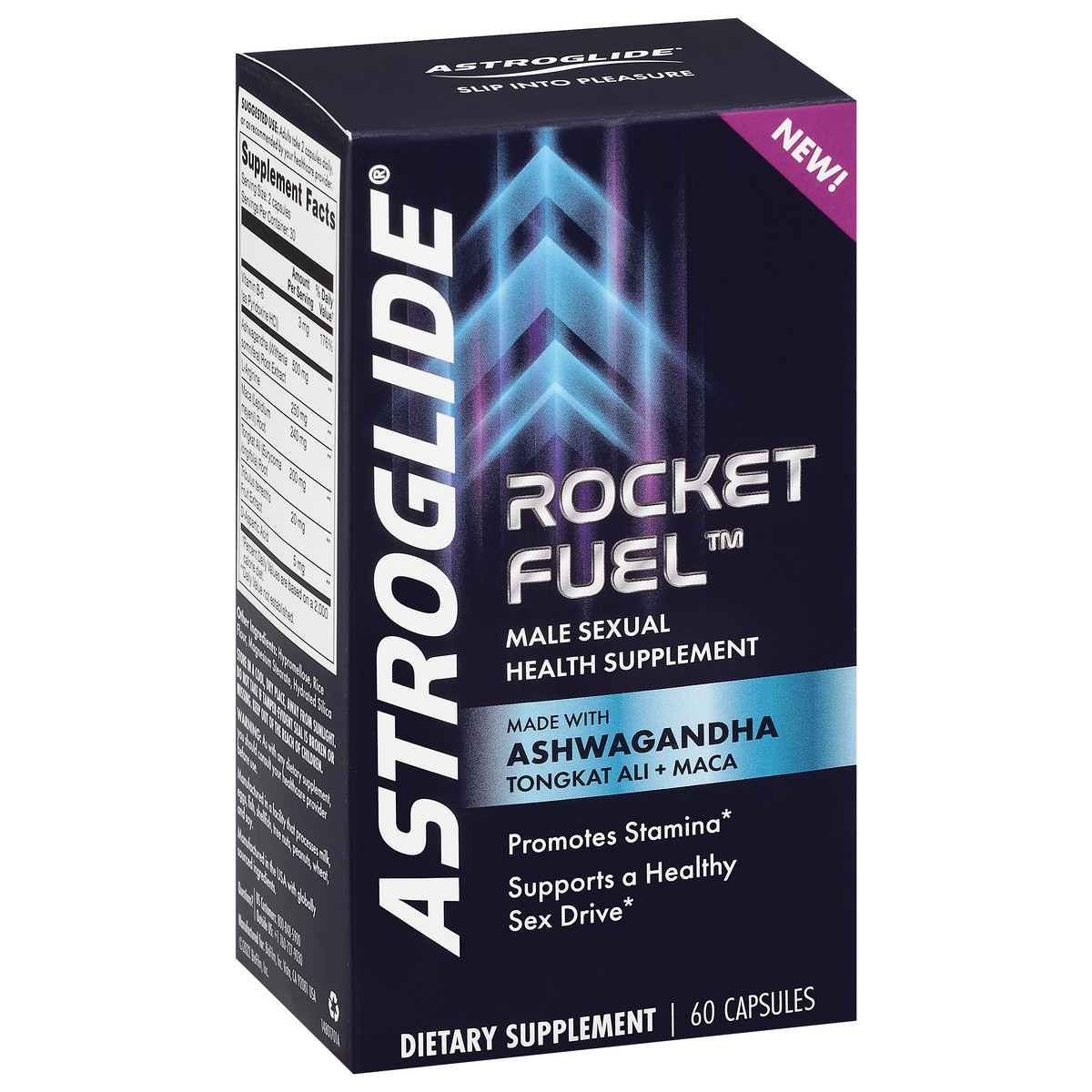 slide 12 of 13, Astroglide Rocket Fuel, 60 ct