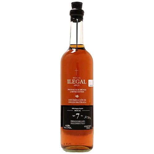 slide 1 of 1, Ilegal Mezcal - 7Yr Anejo French Oak Cask, 750 ml