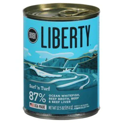 Bixbi Liberty Surf 'n Turf Dog Food 12.5 oz
