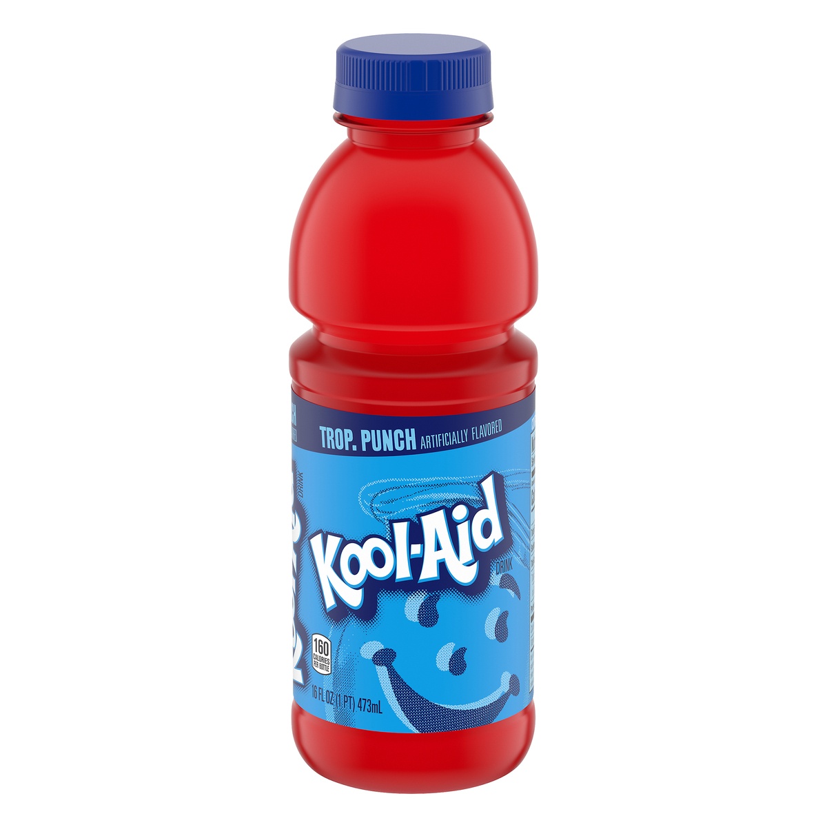 slide 1 of 10, Kool-Aid Tropical Punch Artificially Flavored Soft Drink, 16 oz