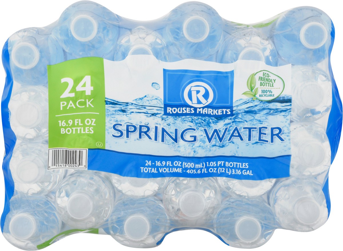 slide 8 of 10, Rouses Markets Spring Water - 24 ct, 24 ct