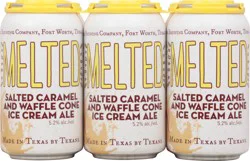 Martin House Brewing Company Melted Salted Caramel and Waffle Cone Ice Cream Ale Beer 6-12 fl oz Cans