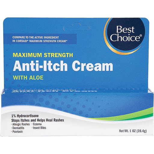 slide 1 of 1, Best Choice 1% Hydrocortisone Cream, 1 oz