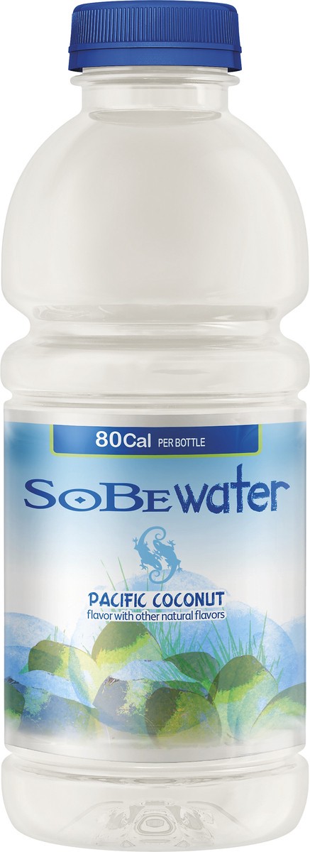 slide 2 of 7, SoBe Water Pacific Coconut Hydration Beverage 20 oz, 20 oz