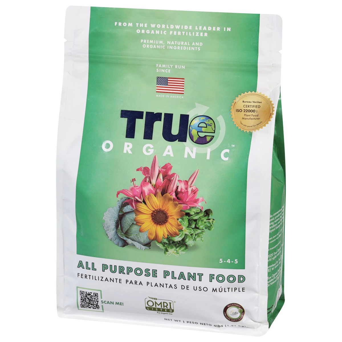 slide 9 of 11, True Organic All Purpose 5-4-5 Plant Food 4 lb, 4 lb