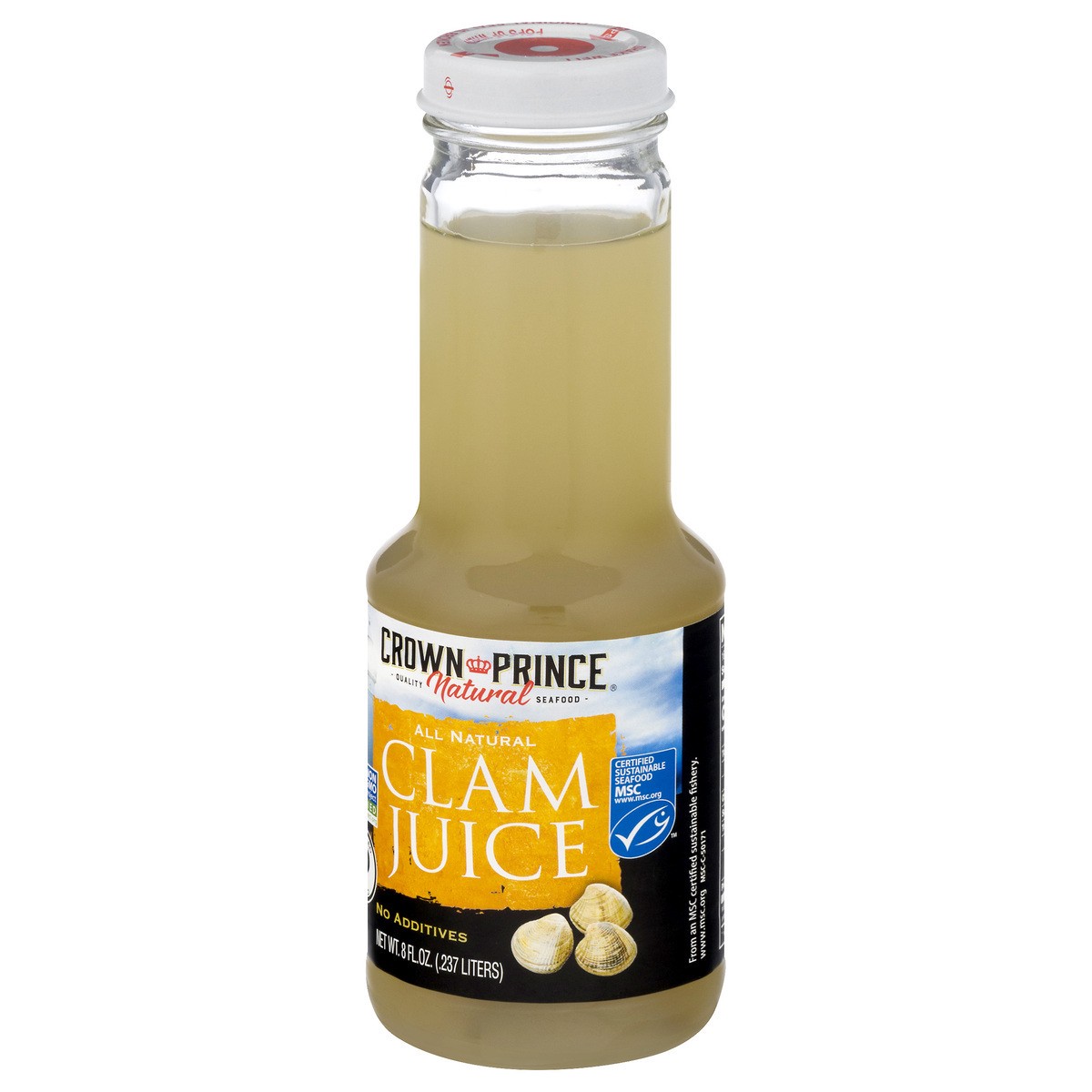 slide 6 of 12, Crown Prince Natural Clam Juice - 8 oz, 8 oz
