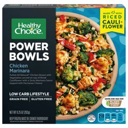 Healthy Choice Protein Bowls Chicken Marinara, High-Protein Frozen Meal, 9.25-oz. Bowl